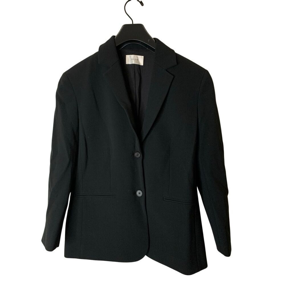 THE ROW virgin wool black blazer women's size 4